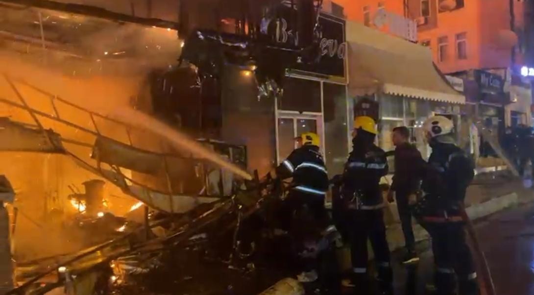 FHN "Ağ çiçəyim"dəki yanğınla bağlı məlumat yaydı - YENİLƏNİB (FOTOLAR-VİDEO)